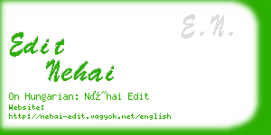 edit nehai business card